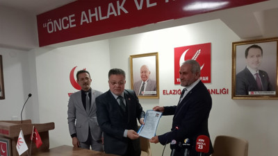 Yeniden Refah Partisi’nde istifa. Elazığ ikinci sıra adayı,   Yeniden Refah Partisi MKYK üyesi İbrahim Gök partisinden ayrıldı. İşte istifa açıklaması