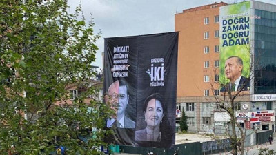 Kılıçdaroğlu ve Akşener'i kızdıracak pankart! Canan Kaftancıoğlu paylaştı: Ümraniye Ülkü Ocakları binasına Kılıçdaroğlu ve Akşener’e yönelik iftira pankartı asıldı!