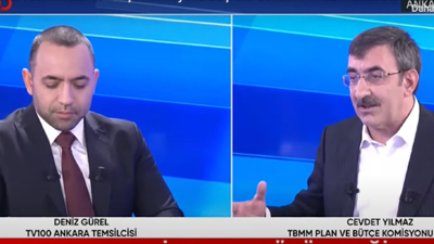 AK Partili Cevdet yılmaz tv100'e konuştu: Beklentim ilk turda Cumhurbaşkanımızın kazanması