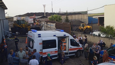 Madende iş makinesinin çarptığı işçi hayatını kaybetti