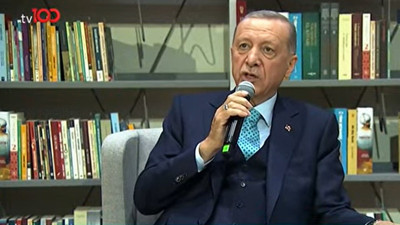 Cumhurbaşkanı Erdoğan Rami Kütüphanesi'nde gençlerle buluştu: 28 Mayıs'ta kararınızı ona göre verin