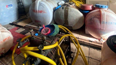 Tekirdağ’da şarap operasyonu: Tonlarca ele geçirildi