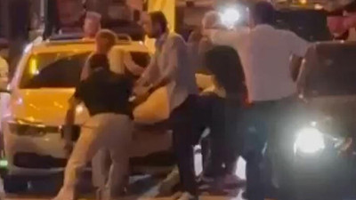 Yeşilköy'de silahlı kavga: O anlar kamerada