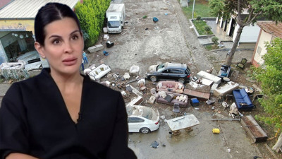 Ünlü fenomenin dükkanı İstanbul'daki selde çöktü! Gider borusu patladı