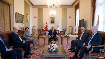 TBMM Başkanı Kurtulmuş, Meral Akşener ile görüştü