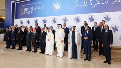 Sisi'nin ev sahipliğinde barış zirvesi başladı. Zirvede konuşan Dışişleri Bakanı Hakan Fidan: Filistinlilerin acılarının devam etmesine asla izin vermeyeceğiz