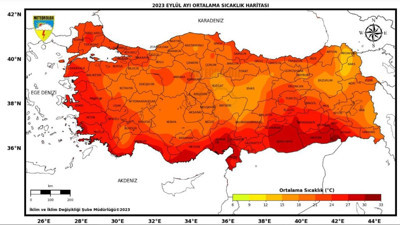 MGM verileri paylaştı. Türkiye'de 53 yılın en sıcak 7'nci yazı yaşandı. 2023'teki en sıcak günler açıklandı