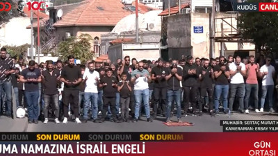 Mescid-i Aksa'da İsrail şiddeti... Müslümanlara gazla saldırdılar, gazetecilere lağım suyu sıktılar