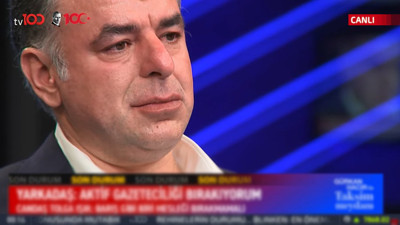 Barış Yarkadaş kararını TV100 canlı yayınında açıkladı: Aktif gazeteciliği bırakıyorum