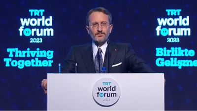İletişim Başkanı Fahrettin Altun “TRT World Forum 2023” programında konuştu: İsrail hakikati de katletmenin arayışı içinde