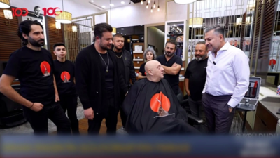 Sinan Engin tv100'de Şükrü Dudu ile Berber Muhabbeti'ne konuk oldu. Güldürmeyen fıkrası programa damga vurdu