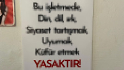 Bu yazıyı görenler şaşkınlığını gizleyemedi! Sinop'ta çay ocağındaki yasaklar listesi herkesi şoke etti ancak herkes bundan memnun