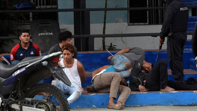 Ekvador'da şiddet olayları tırmanışta!  Çete üyelerine yönelik düzenlenen operasyonlarda 329 kişi gözaltına alındı