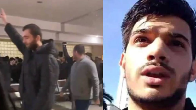 Atatürk'e hakaret eden genç tahliye edildi, adliyede 'Yaşasın Şeriat' sloganları atıldı