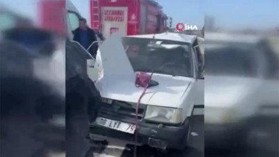 Son Dakika... Edirne'de korkunç kaza. TEM kavşağında meydana gelen kazada 3 kişi hayatını kaybetti