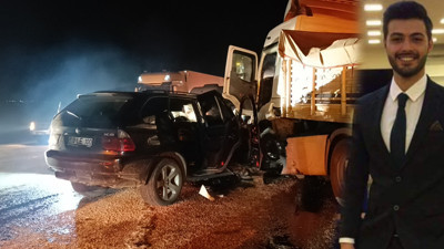  Afyonkarahisar'daki feci kazadan acı haber! Lüks cip ile TIR çarpıştı; 2'si polis memuru 4 kişi yaralandı. Yaralı polislerden biri  kurtarılamadı