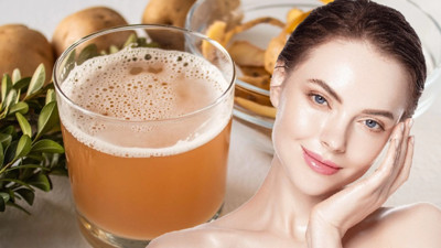 Patatesi yemeyin suyunu sıkın: Patates suyunun cilde mucizevi etkileri ortaya çıktı. Patates suyunun cilde faydaları nedir?