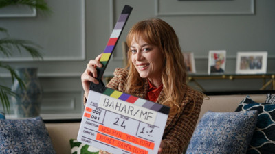 Demet Evgar İstanbul'u etkisi altına alan yağışlı havayı fırsata çevirdi