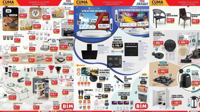 BİM'den bayram ettirecek fırsatlar geldi: 26 Nisan indirim kataloğu yayımlandı. Mini ütü masası 219 TL, Çelik termos 399 TL, Dikey elektrikli süpürge 999 TL