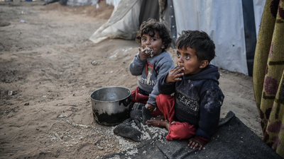 Gazze'de büyük dram: 3 bin 500'den fazla çocuk açlık nedeniyle hayatını kaybetme riskiyle karşı karşıya!