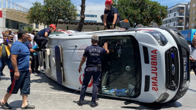 Aydın'da feci ambulans kazası! Hasta hayatını kaybetti