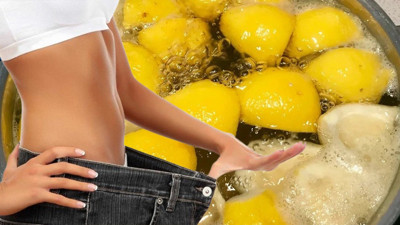 Limonları haşlayın cayır cayır yağ yakın: Haşlanmış limonla 36 bedene düşeceksiniz. Haşlanmış limon kürü nasıl yapılır?