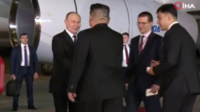Putin'den 24 yıl sonra bir ilk: Kuzey Kore gitti. Kim, Putin'i böyle karşıladı