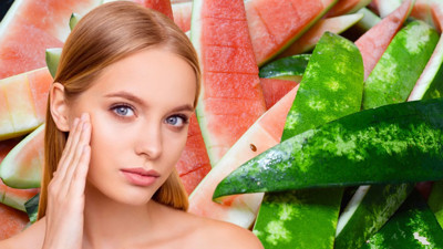 Karpuz kabuklarını çöpe atmayın dondurun: Donmuş karpuz kabuklarının cilde mucizevi etkisi varmış. Karpuz kabuğunun cilde faydası nedir?