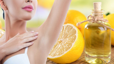 Koltuk altına limon yağı sürünce o sorun kökten çözülüyormuş: Koltuk altına limon yağı sürmek neye iyi gelir?