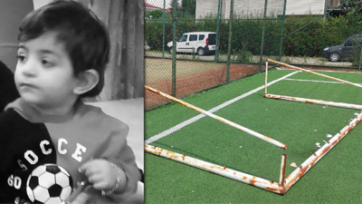 Erzurum'da facia: Üzerine kale direği devrilen 4 yaşındaki Selahattin öldü