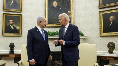 ABD Başkanı Biden ve İsrail Başbakanı Netanyahu, Beyaz Saray'da görüştü