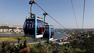 Pierre Loti'de teleferik arızası: Seferler durdu. Arıza yaklaşık 2 saat sürdü. Metro İstanbul'dan açıklama