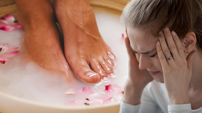 Baş ağrısını şıp diye yok ediyor: Sıcak suyun içine 1 bardağı koyun ve ayaklarınızı bekletin. Baş ağrısını yok eden doğal formül hangisidir?