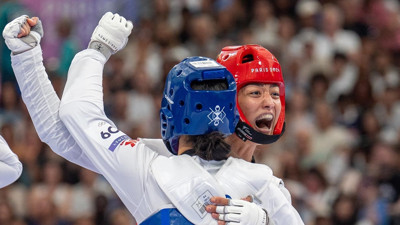 Nafia Kuş Aydın, Paris 2024 Olimpiyat Oyunları'nda yarı finale yükseldi.  Şilili rakibini 2-1 devirdi