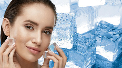 Yüzüne buz sürende o sorundan eser kalmıyormuş: Sadece 1 küp yetiyor. Yüze buz sürmek neye iyi gelir?