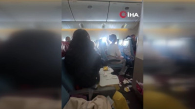 Son Dakika...THY uçağı türbülansa girdi: Yaralılar var. İşte O Görüntüler. İstanbul-Taipei seferini yapan THY uçağında korku dolu dakikalar