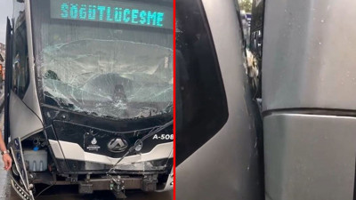 Avcılar'da metrobüs kazası: Yaralılar var
