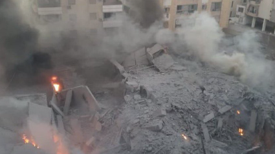 Son Dakika... İsrail Lübnan’da Hasan Nasrallah'ı hedef aldı. Başkent Beyrut'ta büyük patlamalar oldu. Ölü ve yaralılar var