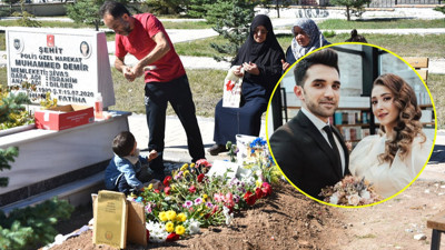 Şehit polis Şeyda Yılmaz'ın mezarına ziyaretçi akını