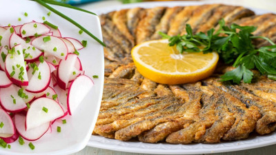 Ne roka ne de soğan: Balığın yanında turp yiyen yaşadı