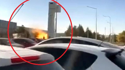 SON DAKİKA...TUSAŞ'a terör saldırısı; olay yerinden ilk fotoğraflar...