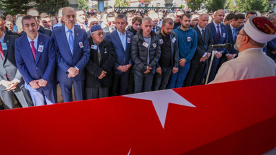 TUSAŞ şehitlerine veda... Son yolculuklarına uğurlandılar
