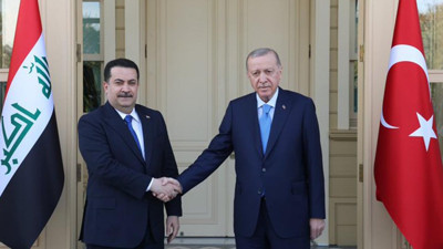 Cumhurbaşkanı Erdoğan, Irak Başbakanı es-Sudani’yi kabul etti; Terörle mücadele vurgusu