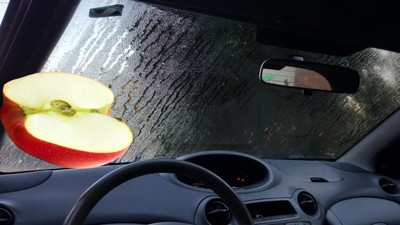 Araba camına elma sürmek ne işe yarar, etkisi nedir?