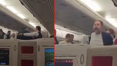 Yolcu krizi! 'Türkiye'yi satın alırım' dedi. Havadaki uçağı birbirine kattı. THY'den açıklama geldi