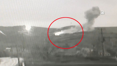 Mühimmat fabrikasındaki patlama anı. Balıkesir'deki fabrikada patlama anı böyle görüntülendi