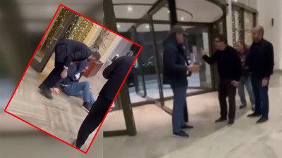 Protestolar 49 gündür sürüyordü: Gürcistan'da iktidar partisi milletvekili, muhalif lidere yumrukla saldırdı! O anlar kameralara böyle yansıdı