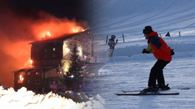 Bolu'da utanç tablosu! 66 kişi hayatını kaybetti! Onlar kayak keyfine devam etti