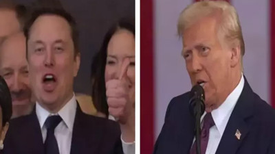Yemin töreninde ilginç anlar: Trump'ın 'Mars' vaadi Elon Musk'ı kendinden geçirdi