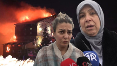Kartalkaya'daki yangın faciasında kurtulan anne ve kızı dehşet anlarını anlattı: Yangın alarmı çalmadı, dumandan 2 oda ileriye bile gidemedik